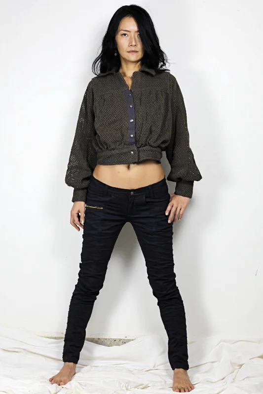 Fashion-forward styles that make a statement   Cotton net jacket