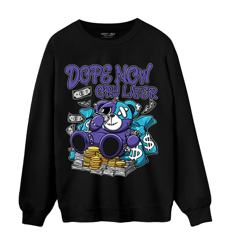 NastyJamz Aqua 6s Sweatshirt Match Money Cry BER