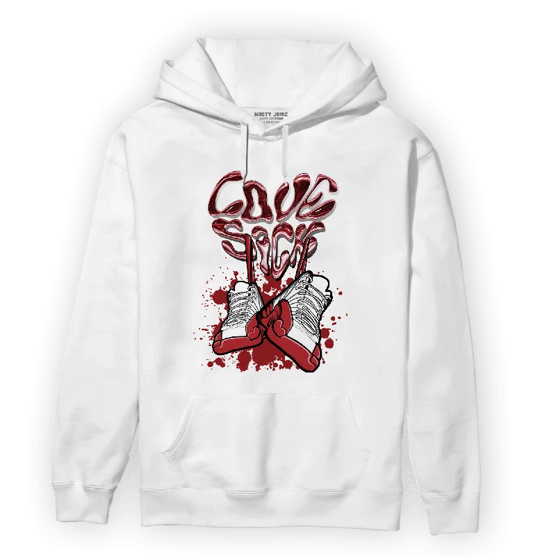 NastyJamz Cherry 12s Hoodie Match Sneaker Love Sick