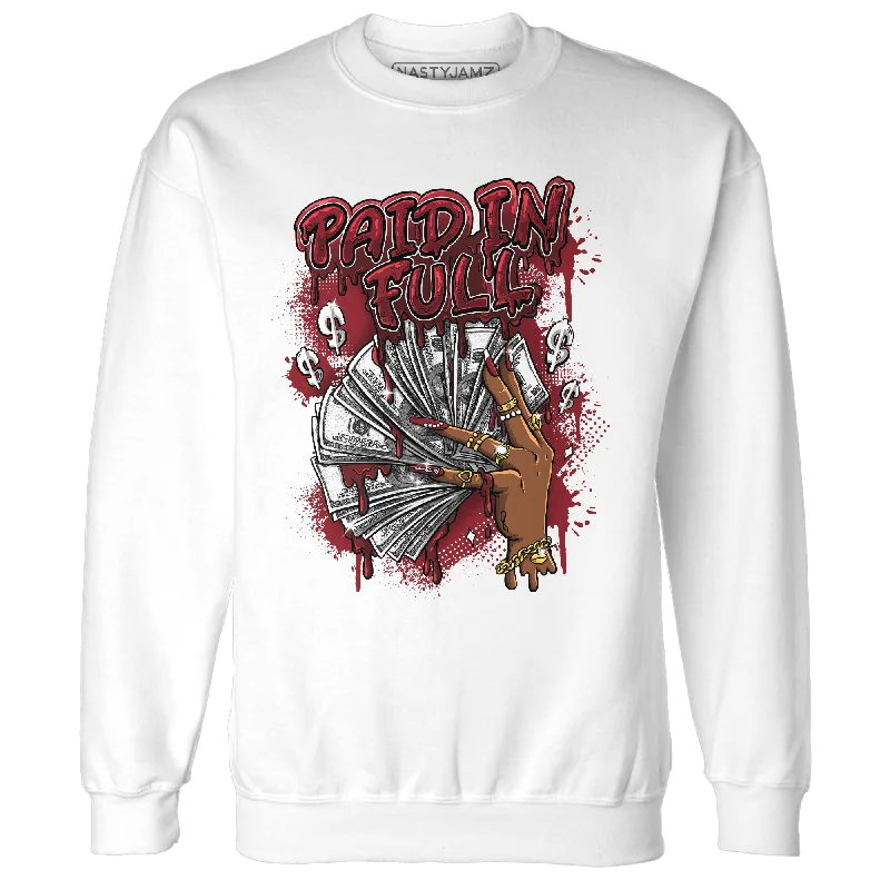 Premium quality women’s clothing at affordable prices   NastyJamz Cherry 12s Sweatshirt Match Paid In Full