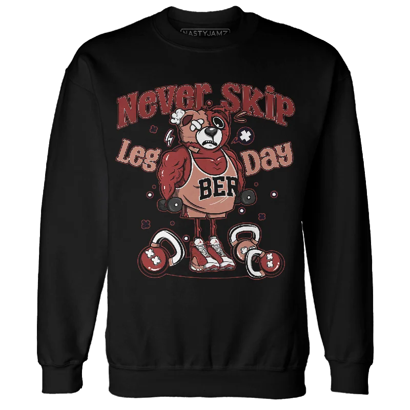 NastyJamz Dune Red 13s Sweatshirt Match Leg Day BER