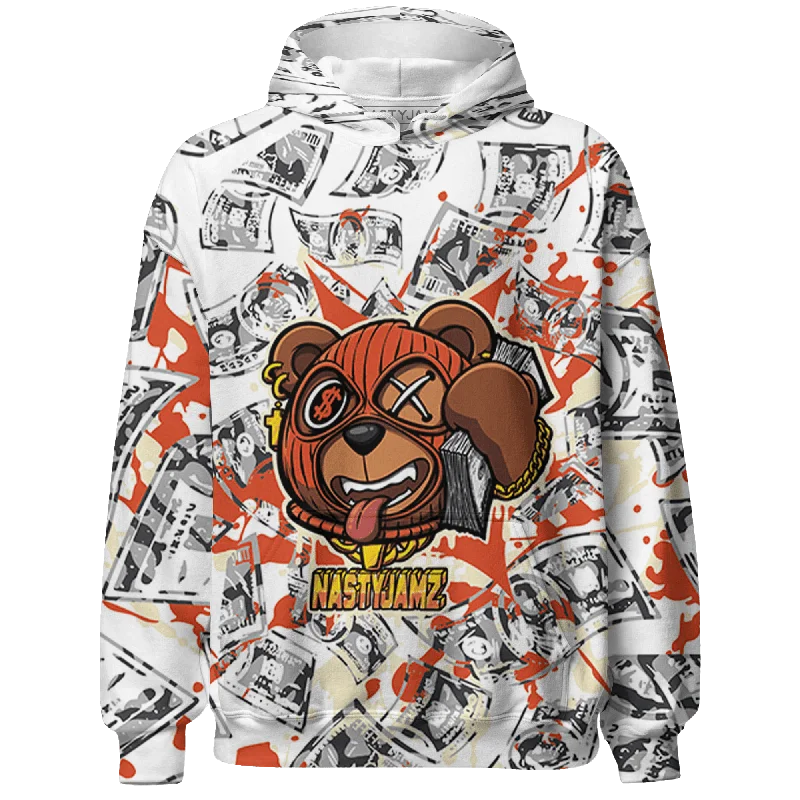 NastyJamz Georgia Peach 3s Hoodie Match Money Motive BER 3D All-Over Print