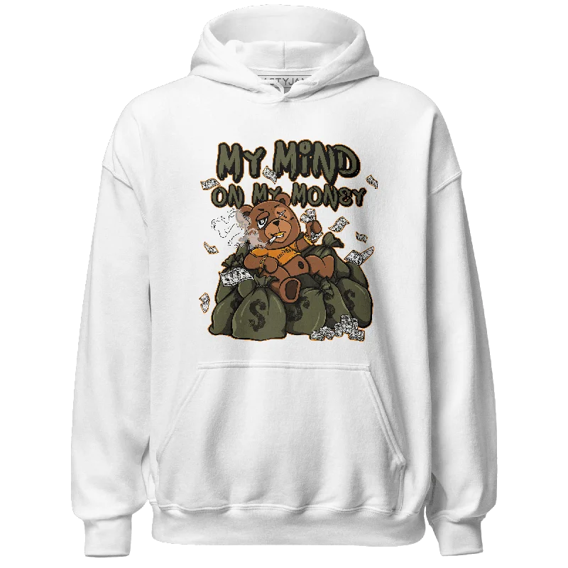 Dress up or down with these versatile pieces   NastyJamz Olive 5s Hoodie Match My Mind On My Money BER