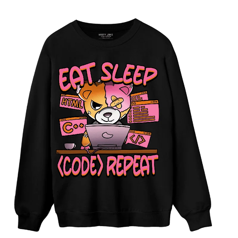 NastyJamz SB Dunk Blossom Sweatshirt Match Eat Sleep Code BER