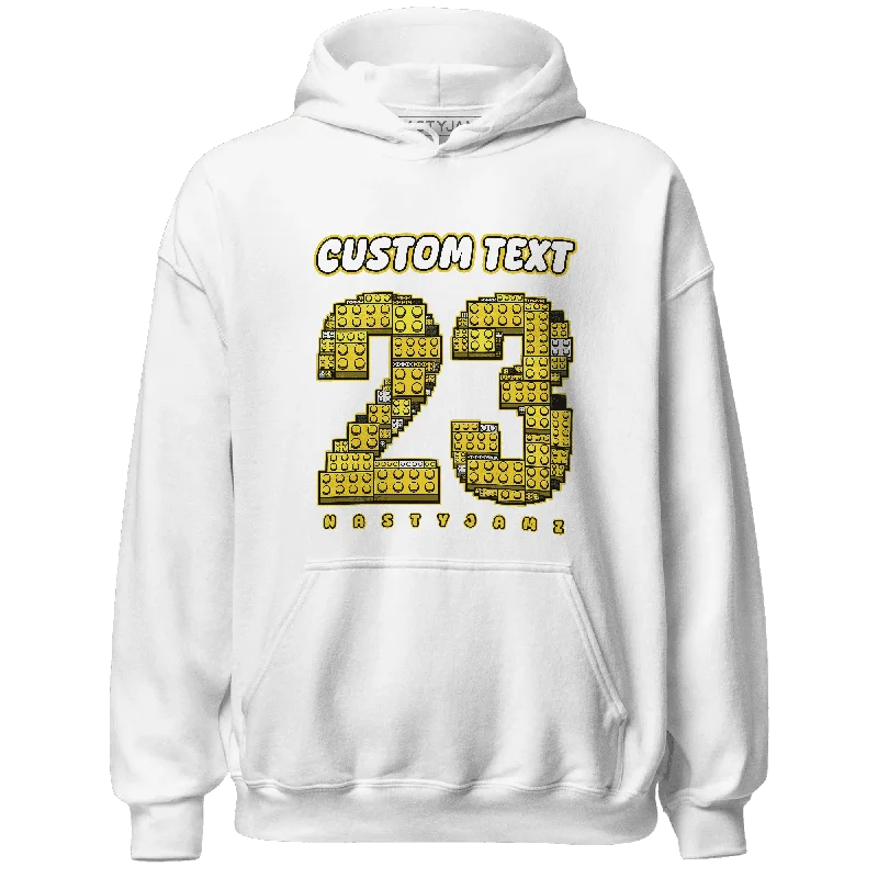 NastyJamz Vivid Sulfur 4s Hoodie Match Number 23 Custom Text