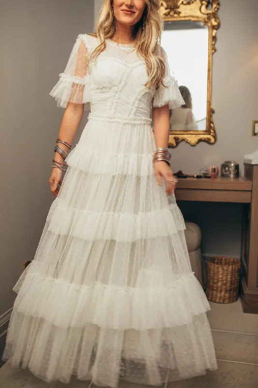 Bold fashion choices for the confident woman   Whimsical Dress in White